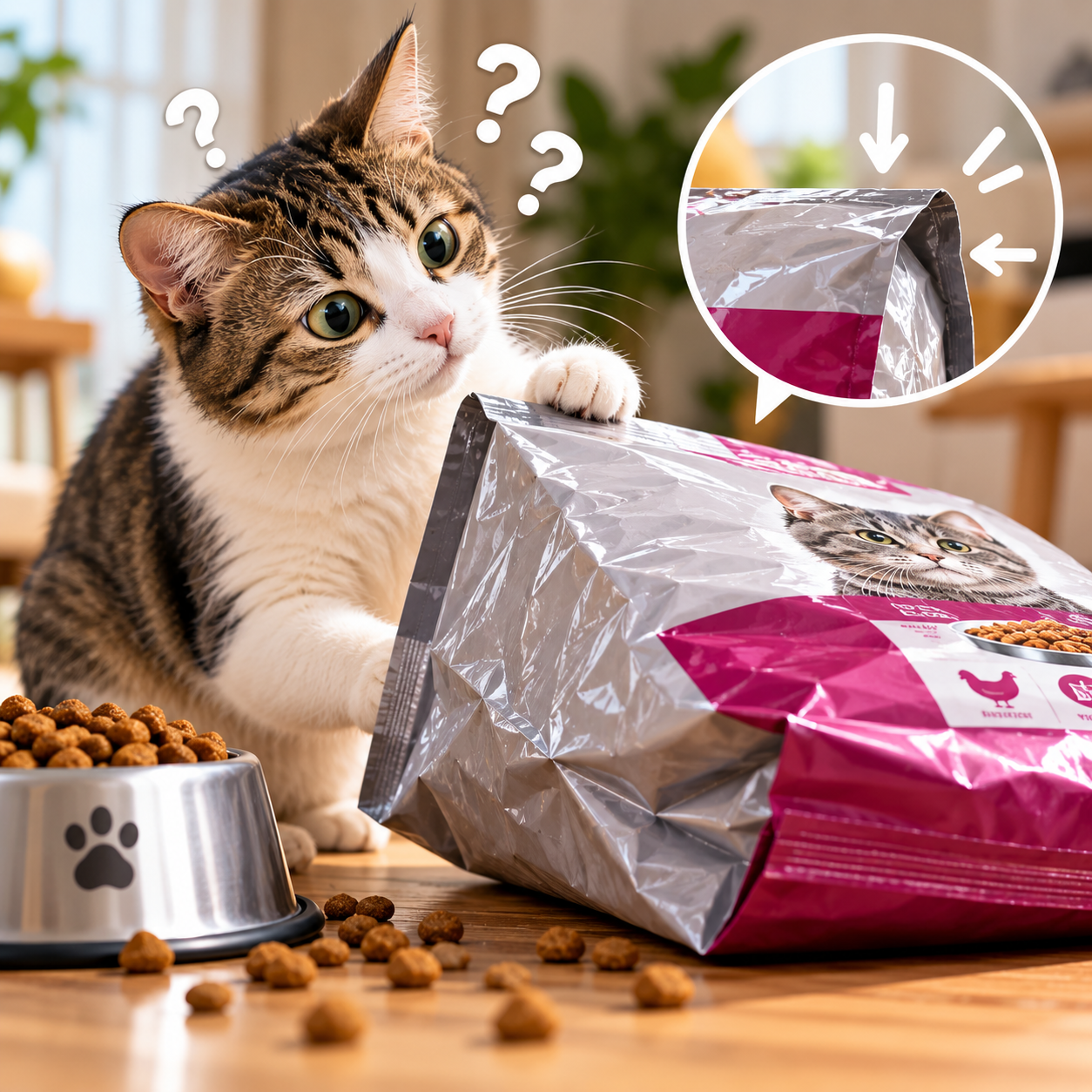 Kedi Maması Paketinin Havası Alınmışsa Bozulmuş mudur?