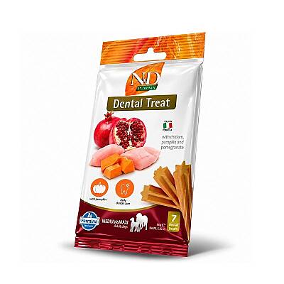 Pumpkin Tavuklu Bal Kabaklı ve Narlı Orta ve Büyük Irk Yetişkin Köpek Ödül Maması 100gr (7'li)